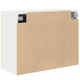 Hanging Glass Cabinet Lyon Sonoma Oak 80x31x60 cm Engineered Wood - Low Angle