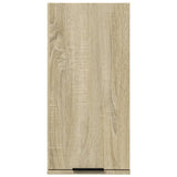 Wall-mounted Bathroom Cabinet Sonoma Oak 32x20x67 cm - 45-Degree Angle