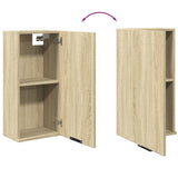 Wall-mounted Bathroom Cabinet Sonoma Oak 32x20x67 cm - Extra Image