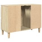 Sink Cabinet Sonoma Oak 80x33x60 cm Engineered Wood