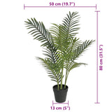 Artificial Palm Tree Green 80 cm PP - 45-Degree Angle