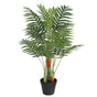 Artificial Palm Tree with 3 Trunks Green 85 cm PP