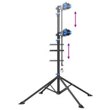 Bike Repair Stand Foldable Adjustable 108-188 cm Blue Steel - Extra Image