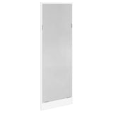 4 Piece Hallway Furniture Set White Engineered Wood - Close-Up Angle