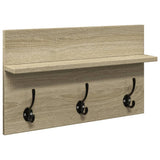 4 Piece Hallway Furniture Set Sonoma Oak Engineered Wood - Extra Image