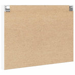 Vitrine Cabinet White 100x8.5x75 cm Engineered Wood