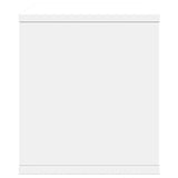 Desk Organiser White 36x26x29.5 cm Engineered wood - 45-Degree Angle