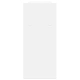 Desk Organiser White 34.5x15.5x35.5 cm Engineered wood