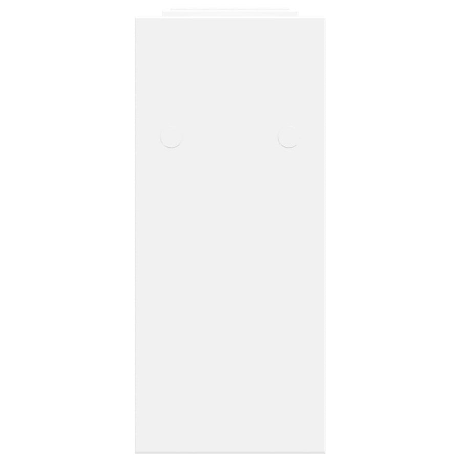 Desk Organiser White 34.5x15.5x35.5 cm Engineered wood