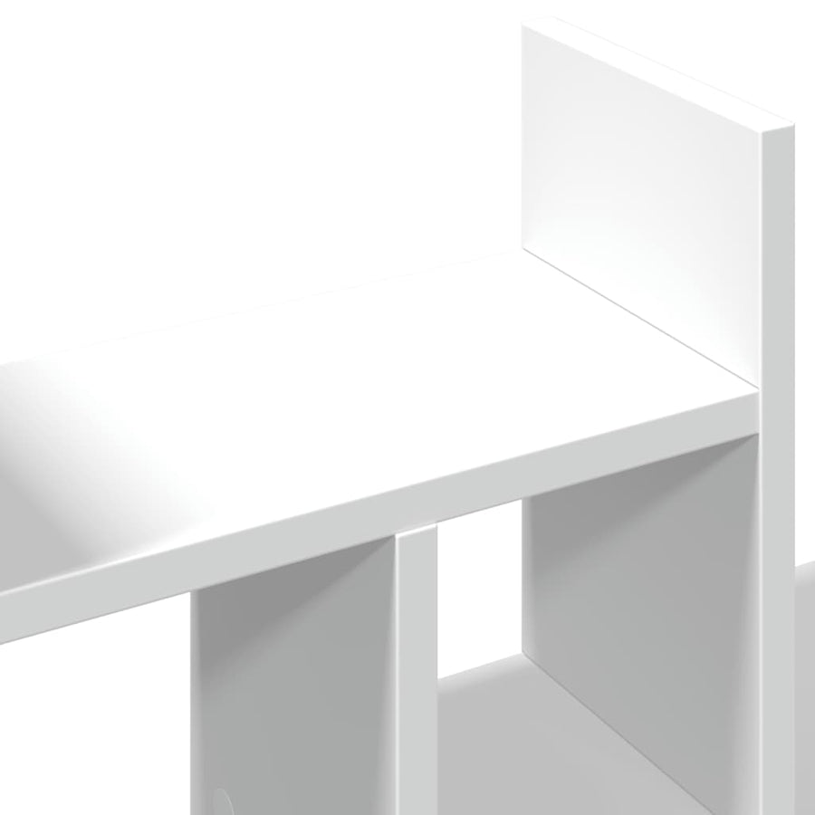 Desk Organiser White 34.5x15.5x35.5 cm Engineered wood