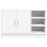 Sink Cabinet White 90x29x55 cm Engineered Wood - Top-Down View