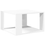 Coffee Table White 51.5x51.5x30 cm Engineered Wood