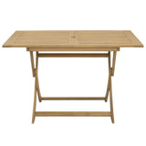 5 Piece Garden Dining Set Solid Wood Acacia