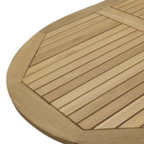 9 Piece Garden Dining Set Solid Wood Acacia - Extra Image