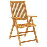 5 Piece Garden Dining Set Solid Wood Acacia - 45-Degree Angle