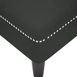 Chaise Lounge with Pillow and Right Armrest Black Velvet