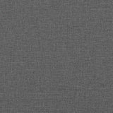 Chaise Lounge with Right Armrest Dark Grey Fabric - Low Angle