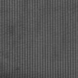 Chaise Lounge with Pillow Dark Grey Corduroy Fabric - Low Angle