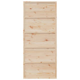 Barn Door 90x208 cm Solid Wood Pine