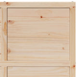 Barn Door 100x208 cm Solid Wood Pine - Low Angle