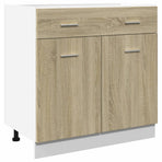 Drawer Bottom Cabinet "Lyon" Sonoma Oak 80x46x81.5 cm