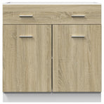 Drawer Bottom Cabinet "Lyon" Sonoma Oak 80x46x81.5 cm