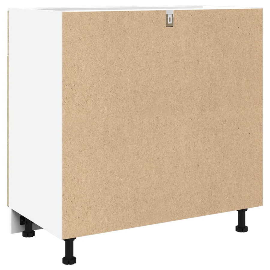 Drawer Bottom Cabinet "Lyon" Sonoma Oak 80x46x81.5 cm