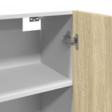 Hanging Cabinet Lyon Sonoma Oak 80x31x60 cm Engineered Wood - Extra Image