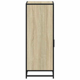 Bathroom Cabinet Sonoma Oak 35x37.5x100 cm Engineered Wood - Close-Up Angle