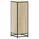 Bathroom Cabinet Sonoma Oak 35x37.5x100 cm Engineered Wood - Low Angle