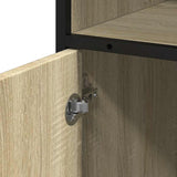Bathroom Cabinet Sonoma Oak 35x37.5x100 cm Engineered Wood - Extra Image