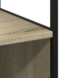 Bathroom Cabinet Sonoma Oak 35x37.5x166 cm Engineered Wood - Extra Image
