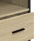 Bathroom Cabinet Sonoma Oak 35x37.5x100 cm Engineered Wood - Extra Image