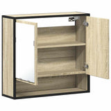 Bathroom Mirror Cabinet Sonoma Oak 65x20x60 cm Engineered Wood