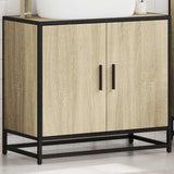 Bathroom Sink Cabinet Sonoma Oak 65x33x60 cm Engineered Wood