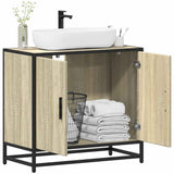 Bathroom Sink Cabinet Sonoma Oak 65x33x60 cm Engineered Wood