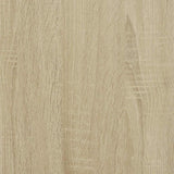 Bathroom Sink Cabinet Sonoma Oak 90x33x60 cm Engineered Wood - Extra Image