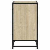 Bathroom Sink Cabinet Sonoma Oak 65x33x60 cm Engineered Wood - Close-Up Angle