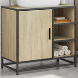 Bathroom Sink Cabinet Sonoma Oak 65x33x60 cm Engineered Wood