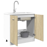 Bottom Cabinet Lyon Sonoma Oak 80x46x81.5 cm Engineered Wood