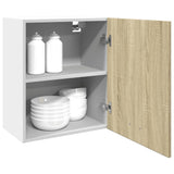 Wall Mounted Cabinet Lyon Sonoma Oak 50x31x60 cm Engineered Wood - Top-Down View