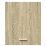 Wall Mounted Cabinet Lyon Sonoma Oak 50x31x60 cm Engineered Wood - 45-Degree Angle