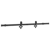 Sliding Door Hardware Kit 152,5 cm Steel Black