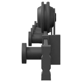 Sliding Door Hardware Kit 152,5 cm Steel Black - Rear View