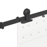 Sliding Door Hardware Kit 152,5 cm Steel Black - Extra Image