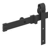 Sliding Door Hardware Kit 213,5 cm Steel Black - Extra Image