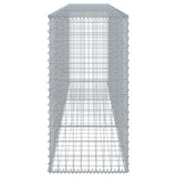 Gabion Basket with Cover 300x50x100 cm Galvanised Iron