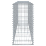 Gabion Basket with Cover 300x50x100 cm Galvanised Iron