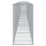 Gabion Basket with Cover 800x50x100 cm Galvanised Iron