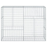 Gabion Basket with Cover 200x50x150 cm Galvanised Iron